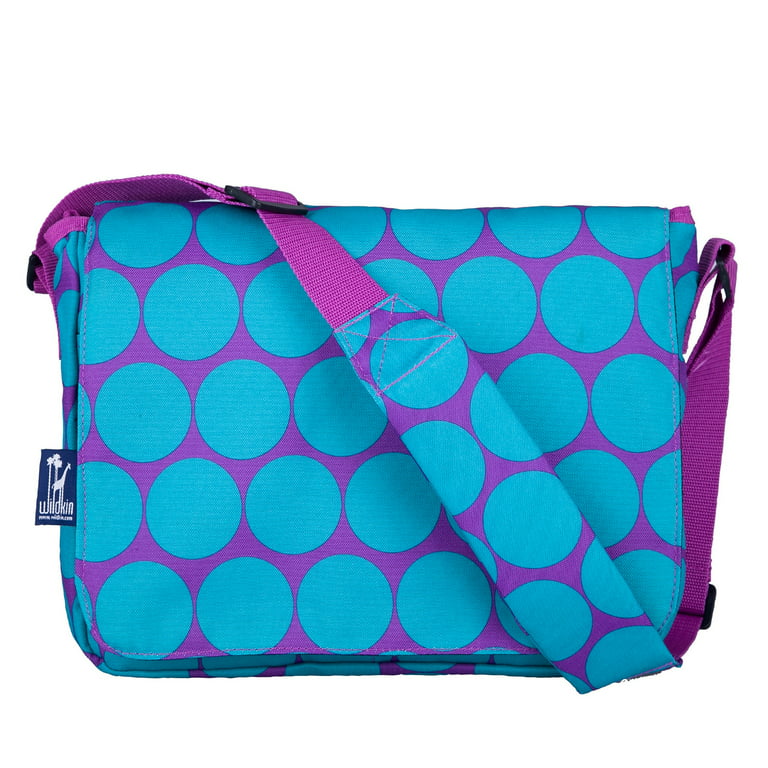 Wave Tote Bag - one side Purple / other side Blue