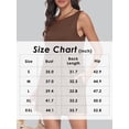 thumbnail image 6 of Anygrew Rompers for Women Casual Short Sleeve Oversized Athletic Workout Reversible Hot Shot Tee Romper Deep Pockets, 6 of 6
