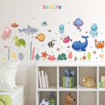 thumbnail image 3 of Pegatinas de Pared LIUYMXG Animales de Dibujos Animados para Niños 30 x 45 cm, 3 of 4