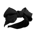 thumbnail image 2 of YooGuoGuo Extra Large Bow Headband Wide Side Head Hoop Bowknot Hairband Casual Turban Hair Hoop Solid Color Hair Bands Headdress Headwear, 2 of 5