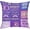 10th, variant on 18th Birthday Pillow Covers Gifts for Girl Happy Birthday Decorations for 18 Year Old Girl Birthday Gift Ideas Throw Pillow Covers 18 x 18 inch
