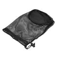 thumbnail image 3 of Uxcell 11"x5.5" Nylon Golf Ball Bag, Drawstring Mesh Storage Bag for Golf Sports, 3 of 5