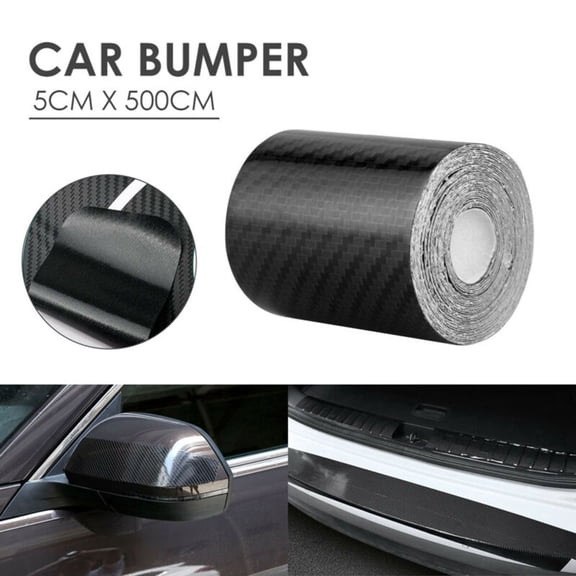 Car Door Body Anti-Scratch Strip Carbon Fiber Sticker Protector Sill Scuff Cover