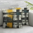 thumbnail image 3 of PHYHOO Throw Pillow Covers Home Decor Abstract Black Gold Painting Decorative Outdoor Cushion Sofa Pillowcases, 3 of 5