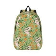 thumbnail image 2 of Rocae Snake And Floral for Durable Canvas Backpack Leisure Large Bag Travel Rucksack Multi-function Backpack Medium, 2 of 8