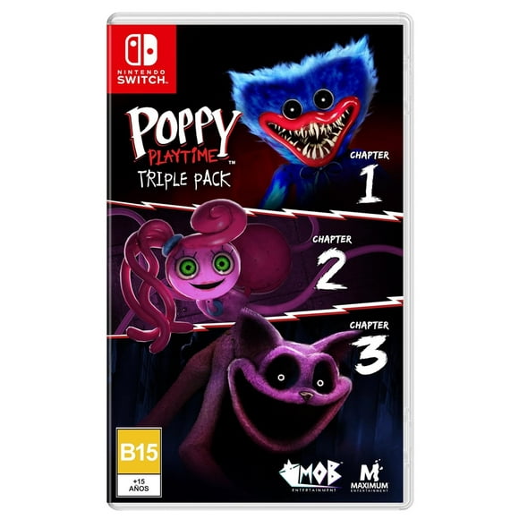 Poppy PlayTime Triple Pack para Nintendo Switch Fisico