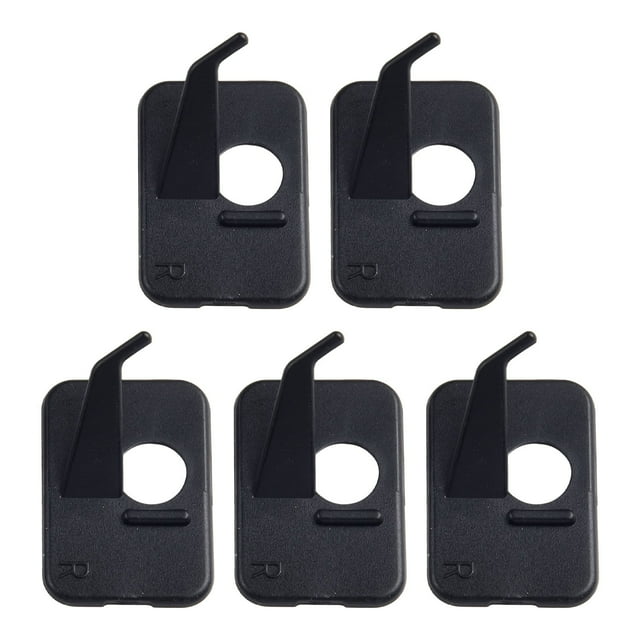 Bgsha 5pcs Tir à l'Arc Flèche Reste Auto-Adhésif Droite Gauche Arc Courbe Chasse Pousse