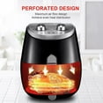 thumbnail image 3 of Nogis Non-Stick Air Fryer Liners, 2PCS 9 Inch Round Reusable Silicone Air Fryer Mats, Easy to Clean & Food-Grade | Air Fryer Accessorie for Ninja, Power XL and More, 3 of 3