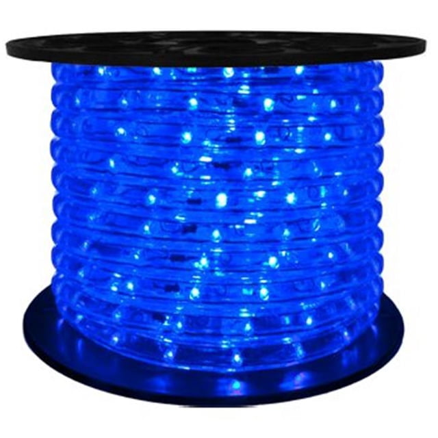 0.5 in. 120V Directional Blue Rope Light, Blue