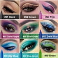 thumbnail image 2 of Set de lápiz delineador de ojos LemonSac, 15 colores, impermeable, maquillaje para ojos, 2 of 7