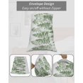 thumbnail image 7 of Green Pine Tree Pillow Covers King Size, Vintage Watercolor Botanical Soft Bed Throw Pillowcases Breathable Cooling Long Lumbar Body Pillow Sham Cover for Bed Sofa 20''x40'', 7 of 7