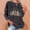 Dark Gray, variant on Up to 65% off!Christmas Sweatshirts For Women Leopard Pink Xmas Tree Print Shirts Round Neck Long Sleeve Cute Holiday Tops-Black XXL