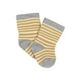 thumbnail image 2 of Gerber Baby Boy or Girl Gender Neutral Jersey Crew Wiggle-Proof Socks, 8-Pack (0-3 Months - 6/9 Months), 2 of 9