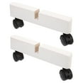 thumbnail image 4 of QUTETN 2 Pcs Room Dividers Folding Privacy Screen Mobile Door Base, 4 of 8