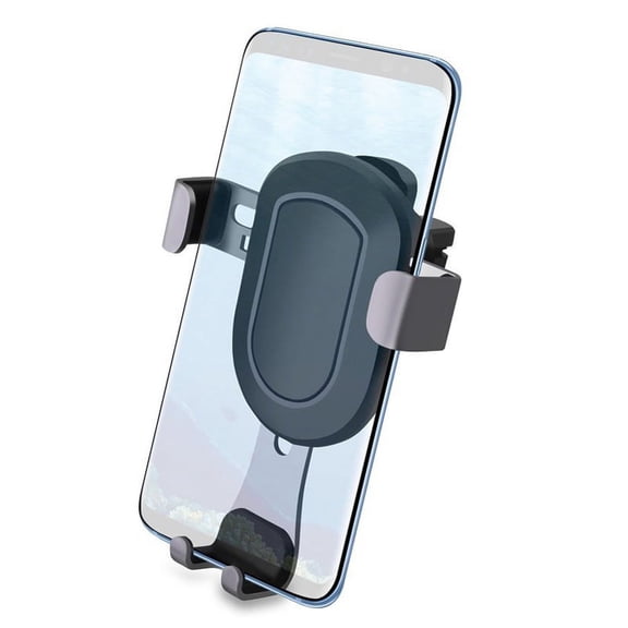 Car AC Air Vent Mount Easy Gravity Auto Lock L8E Compatible With Alcatel Tru, Dawn, REVVL, 7, Jitterbug Smart2 Smart, A30 Plus, 2, Pop 3, Idol 5S 5 4S, Fierce 4, 1x Evolve - iPhone XS Max XR X