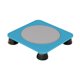 thumbnail image 3 of Mini Trampolín para Niños Cama de Saltar Compacta Equipo de Entrenamiento Sensorial Resistencia Material PP Adecuado para Actividades Familiares Espacio Infantil Azul, 3 of 8