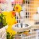 thumbnail image 2 of GOOHOCHY Percha para pájaros con comedero para pájaros, comedero para pájaros, jaula para loros, comedero de metal, 2 of 8