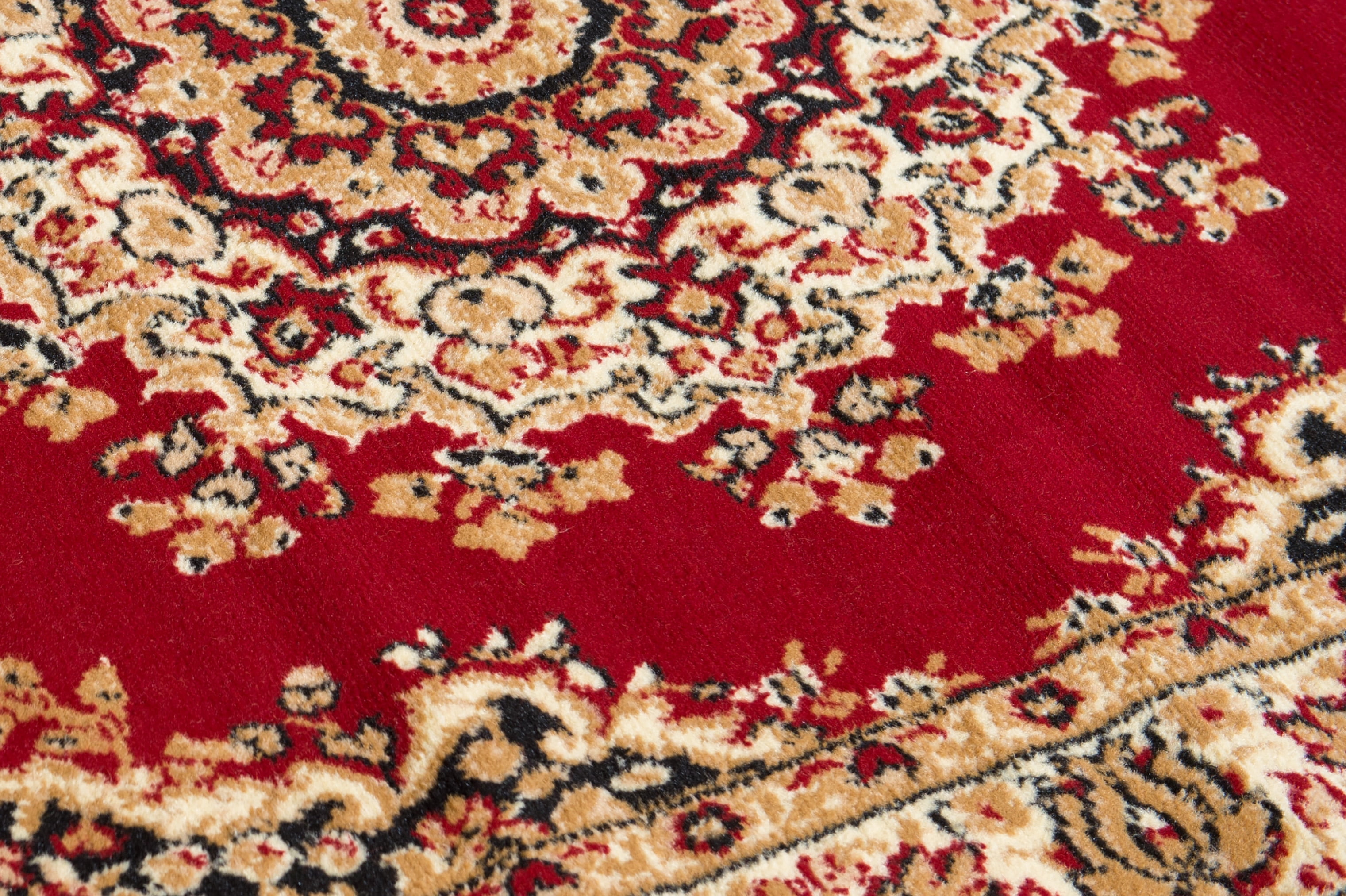 United Weavers Plaza Felicity Runner Rug, Medallion Pattern, Red, 2'3 X 7'2"