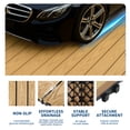 thumbnail image 1 of EDTara Interlocking Deck Tiles Use Wood Plastic Composite for Waterproof, Weather-Resistant Flooring, Designed To Snap Together Easily for Fast Installation On Balconies, Patios, or In Gardens, 1 of 8