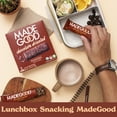 MadeGood Chocolate Drizzled Cookie Crumble Granola Bars, 5 Healthy