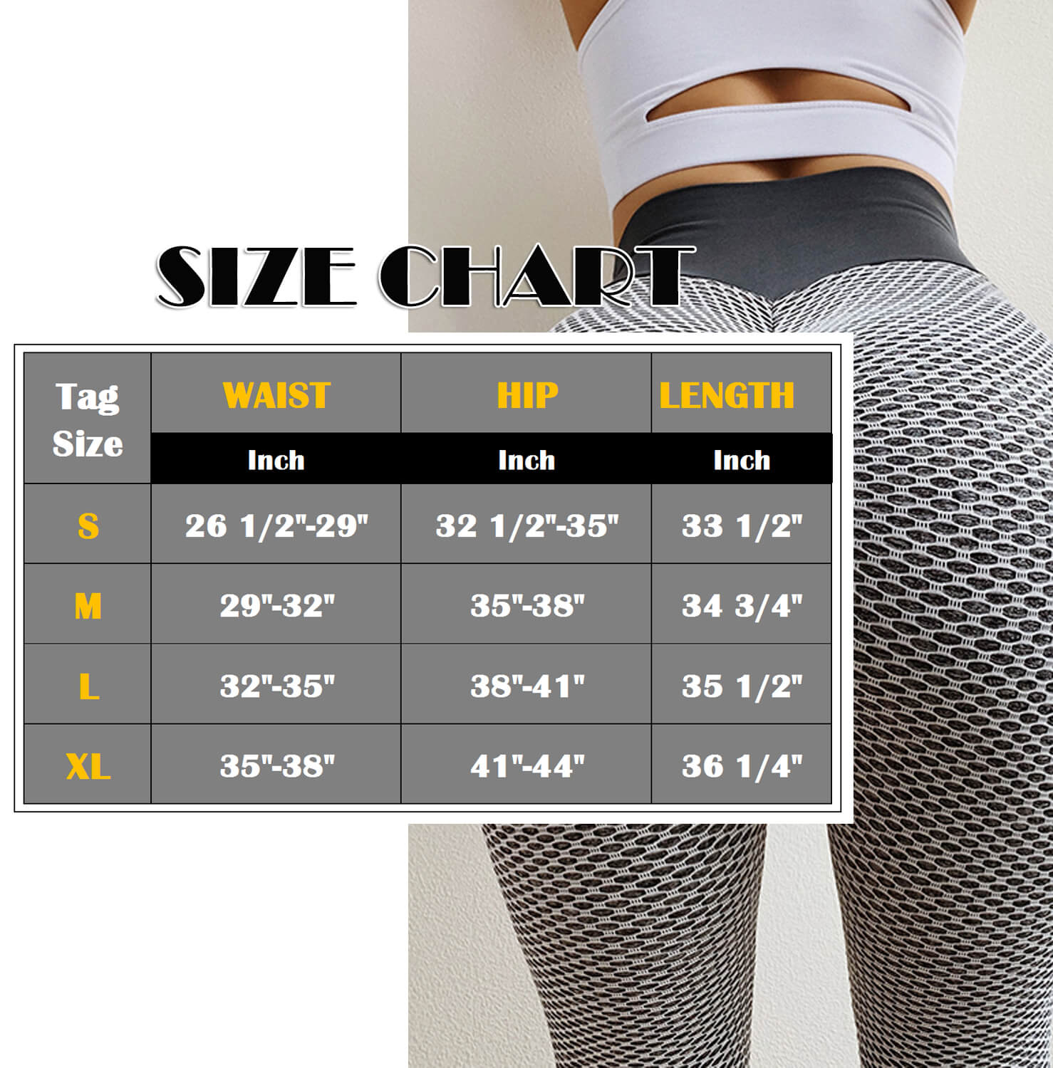 StaySlim Women Honeycomb Gym Leggings High Waisted Yoga Pants for Tummy  Control