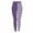 Purple, variant on Dasayo Women's Leggings Ultra Soft Bronze High Waist Slim-Leg Jeggings Stretch Soft Striped Trouser Pants for Women L