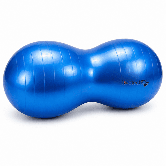 InnotechSC Peanut Ball - Anti Burst Exercise Ball for Labor Birthing, Physical Therapy for Kids, Core Strength, Flexible Seating, Home & Gym Fintness, sensory chair Wiggle Seat (Include Pump)