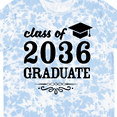thumbnail image 4 of Inktastic Class of 2036 Graduate with Graduation Cap T-Shirt, 4 of 5