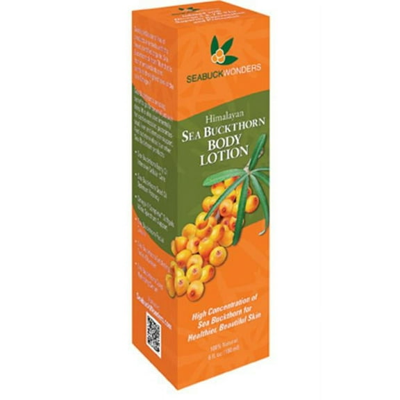 Seabuckwonders Himalayan Sea Buckthorn Body Lotion, 6 fl Oz