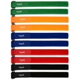thumbnail image 1 of Sangles de Fixation Multi-Usages à Crochets et Boucles (1 Pieds'x24 Pieds') – Couleurs Assorties (10), 1 of 10