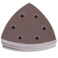 thumbnail image 1 of Papel de lija triangular, 4 piezas, 6 agujeros, almohadillas de lijado triangulares, papel de lija, solución innovadora, 1 of 7