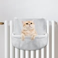 thumbnail image 1 of Fiudx Cama Colgante para Gatos, Suspensión Suave de Terciopelo, Diseño Compacto, Fácil Instalación con Ganchos de Metal, Zona de Descanso Multifuncional, Ajustable, Ideal para Apartamentos Pequeños,, 1 of 6