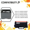 thumbnail image 4 of TN 880 Black Toner Cartridge High Yield Compatible TN880 TN 880 2-Pack Toner Replacement for Brother TN880 DCP-L5500DN DCP-L5600DN DCP-L5650DN MFC-L6700DW MFC-L6750DW MFC-L5700DW Printer * 3, 4 of 8