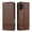 Brown, variant on Dteck for iPhone 17 Case, Shockproof Magnetic Wallet Card Slots PU Leather Kickstand Flip Rugged Phone Cover, Brown