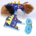 thumbnail image 1 of Adjustable Soft Comfortable Cute Ferret Harness Leash With D Ring, Small Animals Vest Harness For Ferrets, Rats, Guinea Pigs, 1 of 8