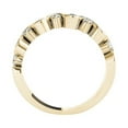 thumbnail image 2 of KohinoorGems 0.50 Ct Wavy Diamond Wedding Band Ring in 14K Gold, 2 of 2