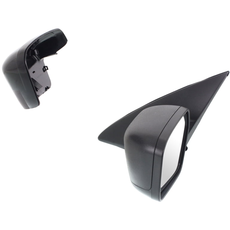 TRQ Heated Left Side Mirror - Compatible With 2006-2009 Ford Fusion & Mercury Milan (Driver Side, Black) 2 thumbnail image