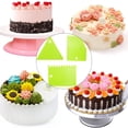thumbnail image 5 of Juego de herramientas para raspar y alisar pasteles, combinación de herramientas con placa cortadora para alisar pasteles, raspador para glaseado de pasteles, 5 of 5