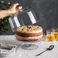 thumbnail image 3 of WHOLE HOUSEWARES Présentoir à Gâteau en Verre avec Dôme / Support et Présentoir, 3 of 5