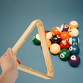 thumbnail image 1 of OULII Billiards Storage Rack Billiard Ball Rack Solid Wood Precise Positioning 1Pcs, 1 of 8