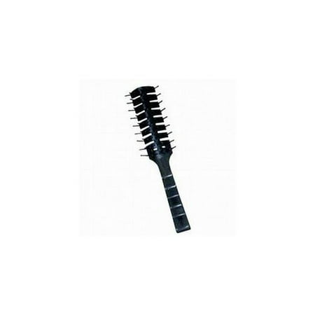 7 Rows Vent Hair Stylist Brush Black by (Best Vented Hair Brush)