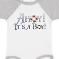 thumbnail image 4 of Inktastic Ahoy It's a Boy Boys Baby Bodysuit, 4 of 5