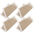 thumbnail image 2 of MRLESS 4 Pcs Natural Jute Placemats Lace Burlap Placemats Heat Resistant Farmhouse Table Mats For Holidays Thanksgiving Christmas Or Everyday Meals, 2 of 6