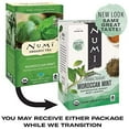 thumbnail image 2 of Numi Organic Tea Moroccan Mint, 18 Count Box Of Tea Bags (Pack Of 6) Herbal Teasan, 2 of 3