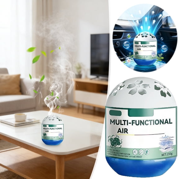 150g Air Purifying Box, Natural Odor Eliminator for Home, Long-Lasting Air Freshener for Kitchen, Living Room, Bathroom, Pet Areas, No Electricity Needed, Safe for Indoor Use