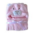 thumbnail image 5 of ColorProfitKids  1 Set 100% Cotton Baby Bath Hooded Towel Animal Shape Washcloths Bath Blanket, 5 of 9