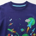 thumbnail image 3 of Rimyaw Toddler Boys Graphic Sweatshirts Glow in the Dark 2-Pack Pull-On Cotton Tops Kids Clothes 2T, 3 of 8