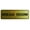 Brushed Gold, variant on Standard Break Room Sign - Blue / Gold - Small 2" X 6"