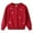 Red, variant on Girls Knit Cardigan Summer Lightweight Lace Round Neck Button Open Front Cover Up Casual Outfit