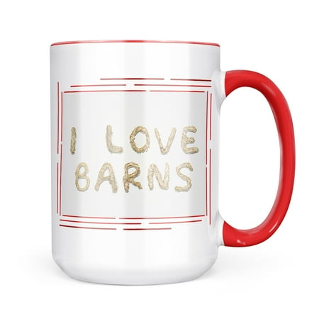 

Neonblond I Love Barns Hay Dry Grass Mug gift for Coffee Tea lovers
